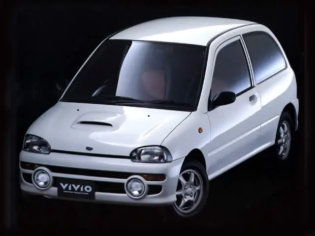 Subaru Vivio (KK3, KK4) 1 поколение, хэтчбек 3 дв. (03.1992 - 09.1998)
